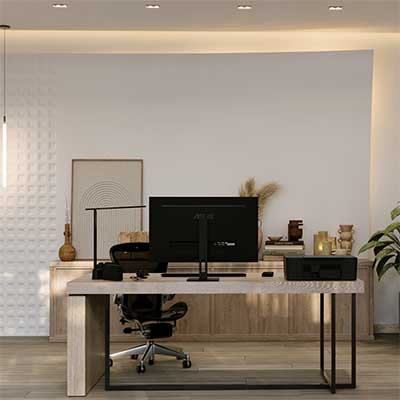 دفتر کار مدرن مینیمال