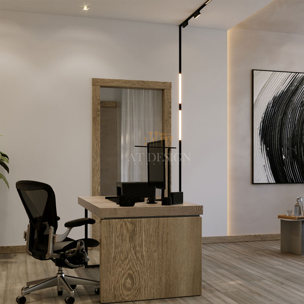 دفتر کار مدرن مینیمال