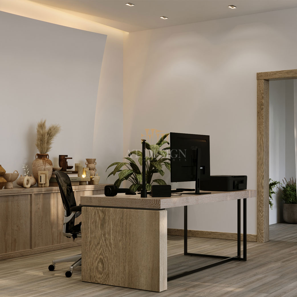 دفتر کار مدرن مینیمال