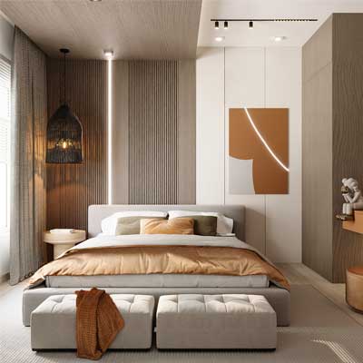 طراحی داخلی اتاق کودک مدرن، مینیمال