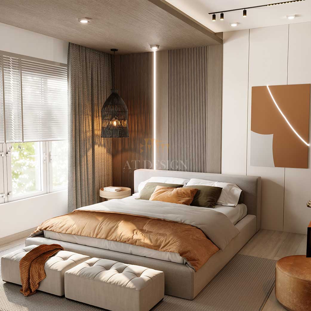 طراحی داخلی اتاق کودک مدرن، مینیمال