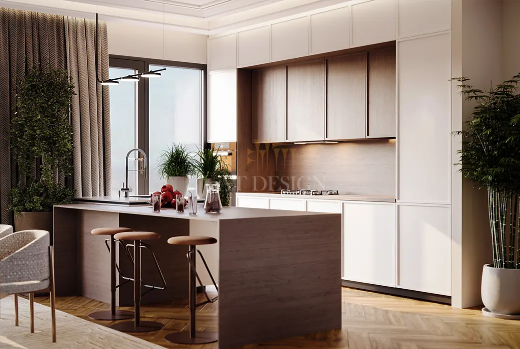 طراحی داخلی نشیمن مدرن