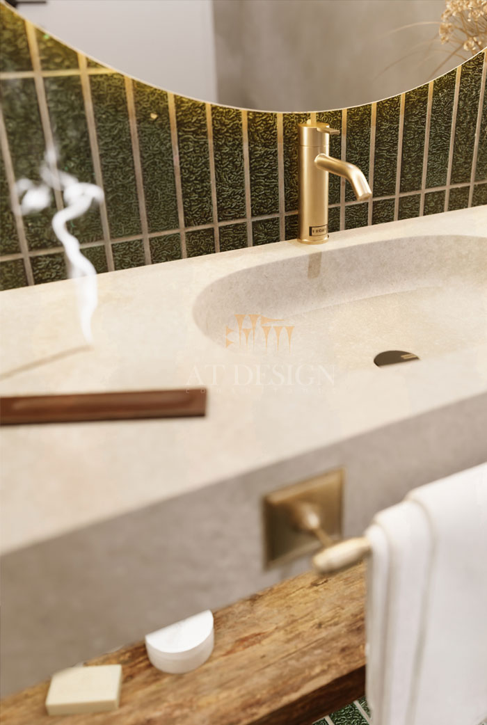 طراحی سرویس بهداشتی لوکس