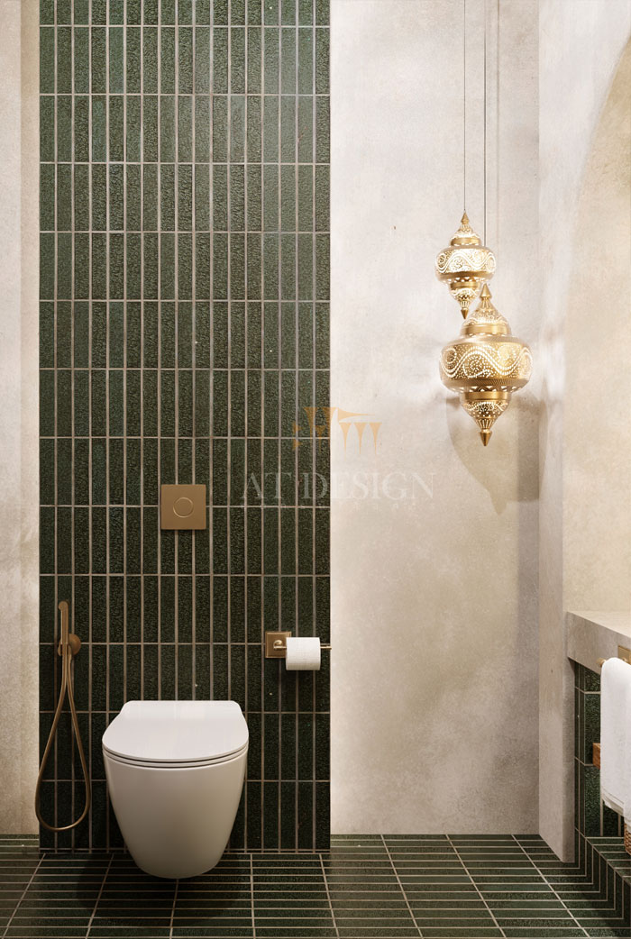 طراحی سرویس بهداشتی لوکس