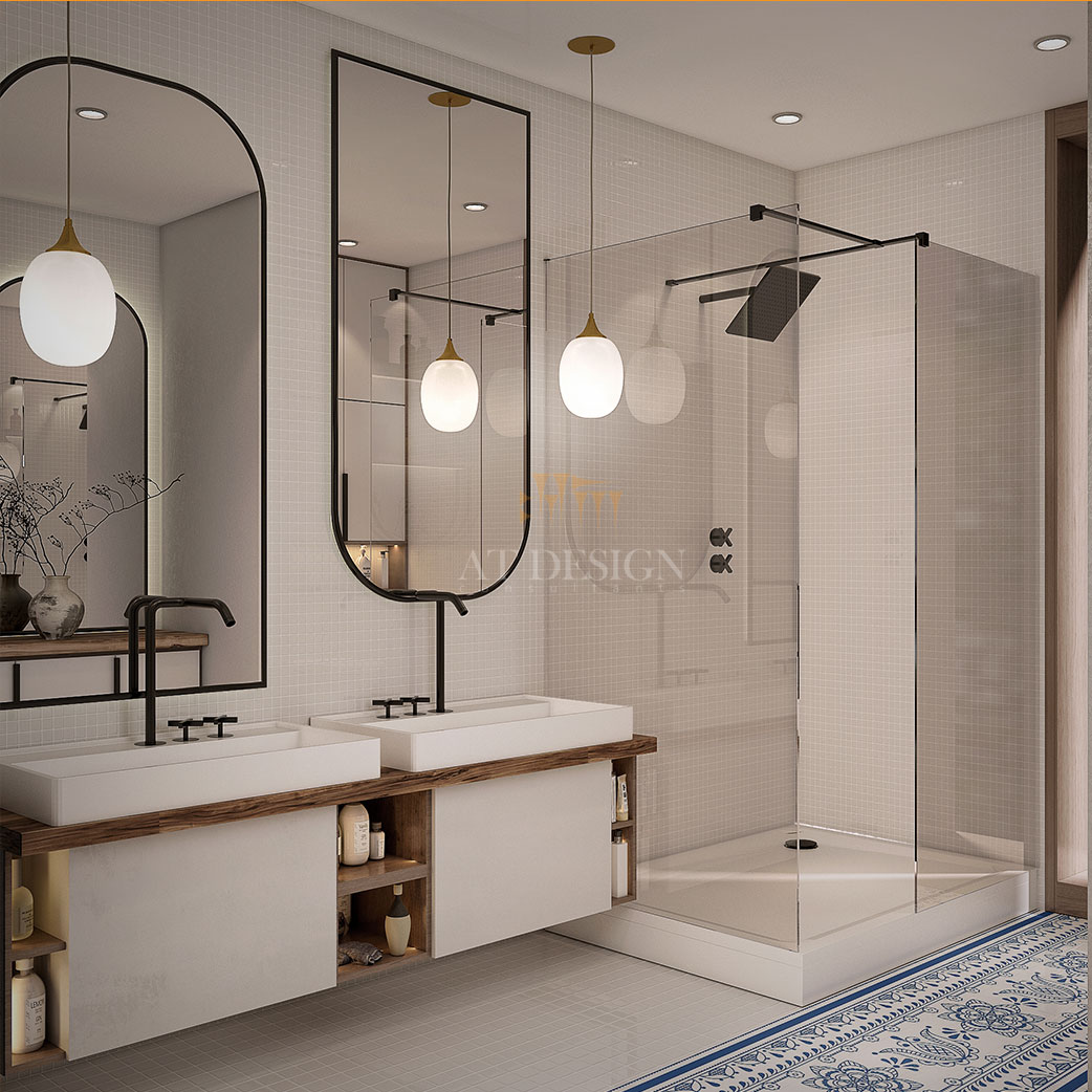 طراحی سرویس بهداشتی مینیمالیستی