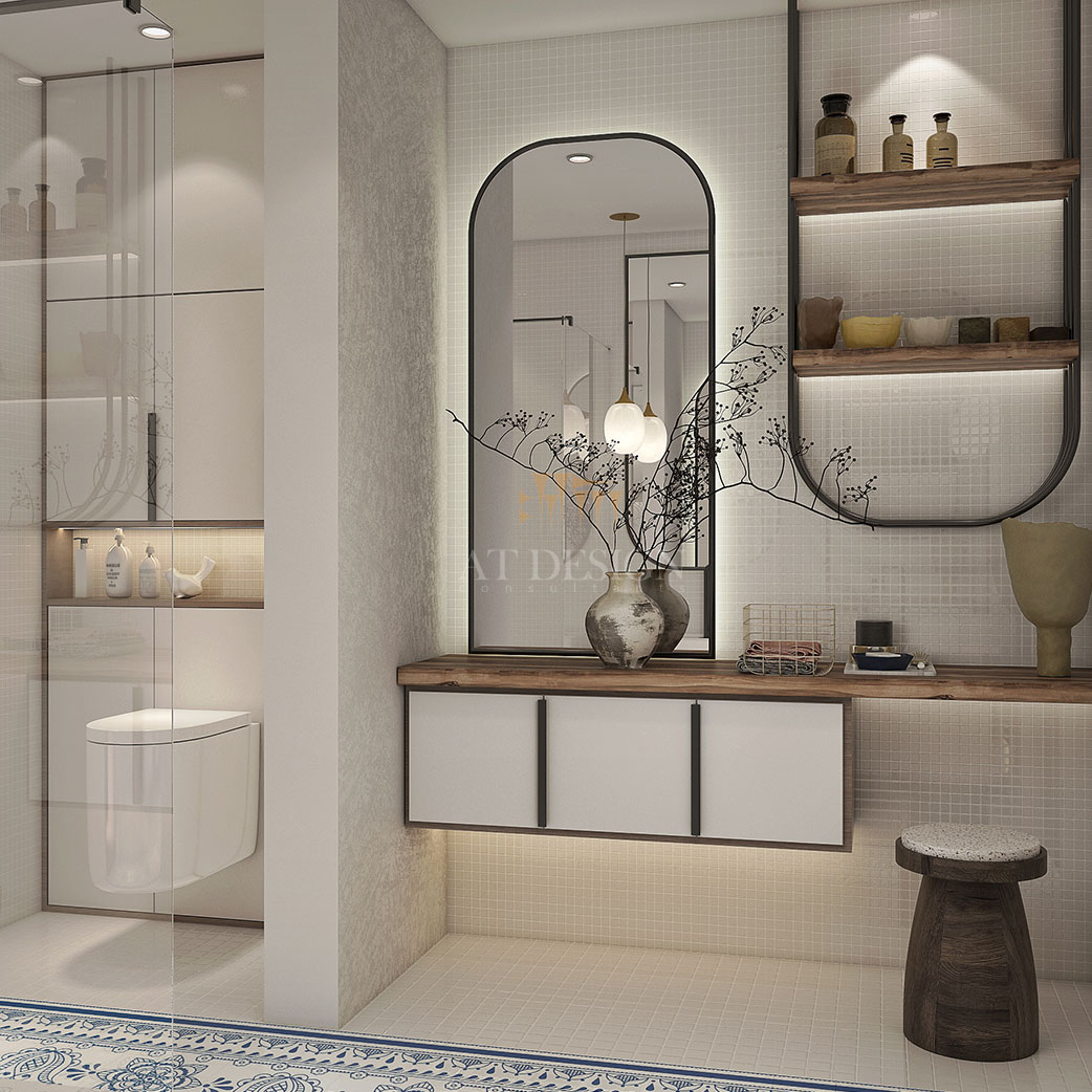 طراحی سرویس بهداشتی مینیمالیستی
