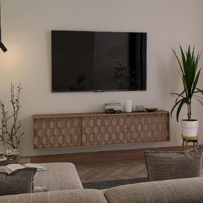 طراحی تی وی روم مدرن