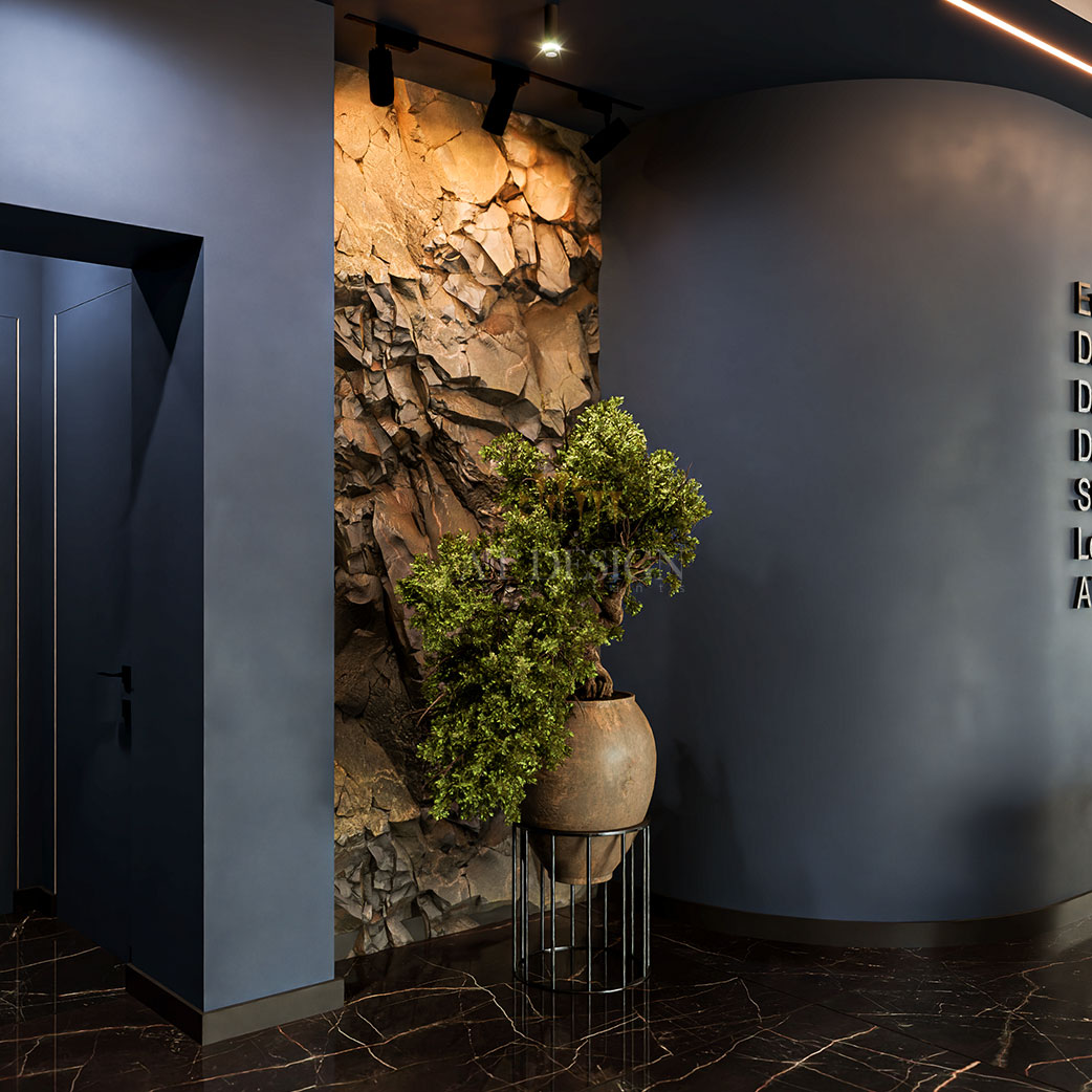 طراحی دفتر کار مدرن فرشته