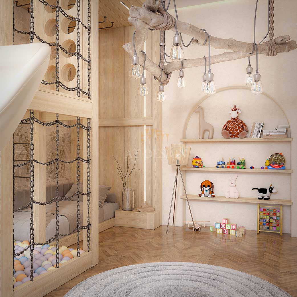 طراحی داخلی اتاق کودک و نوجوان