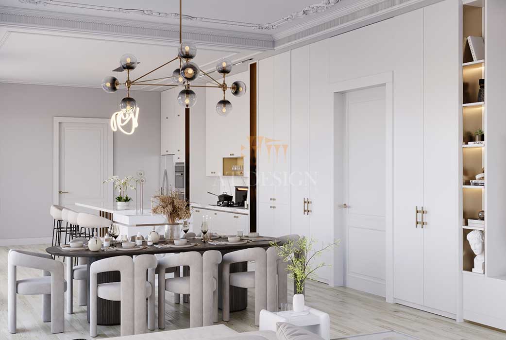 طراحی آشپزخانه مدرن لوکس