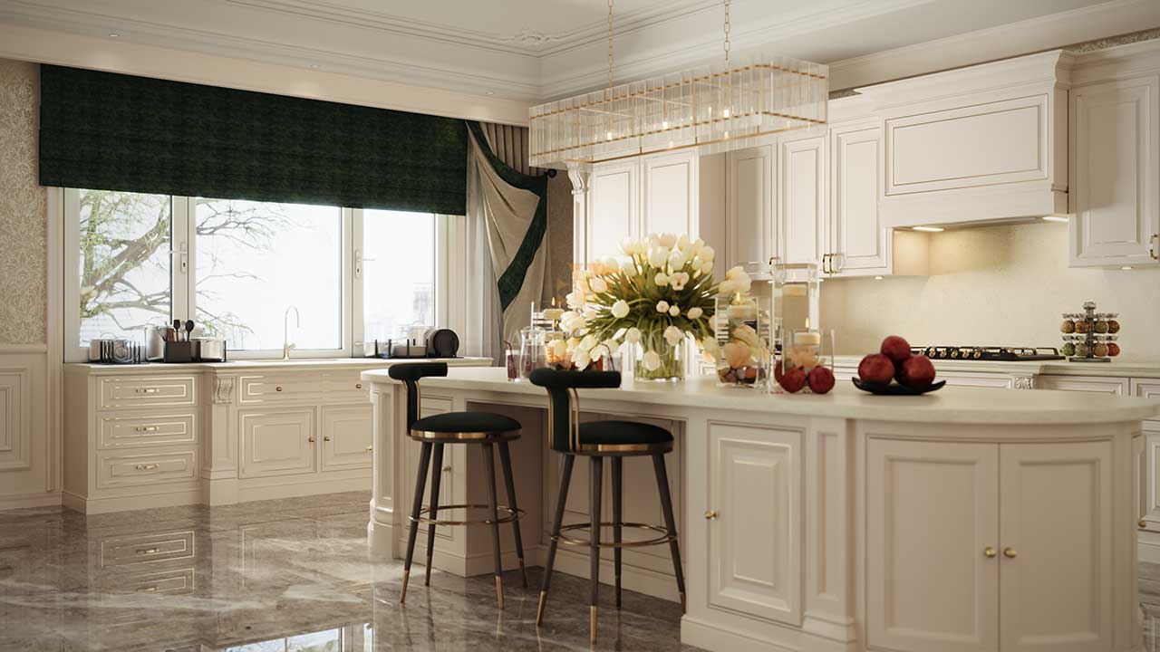 پروژه ویلایی نئوکلاسیک لیتوانیا، اروپا