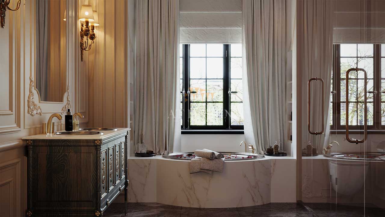 پروژه ویلایی نئوکلاسیک لیتوانیا، اروپا