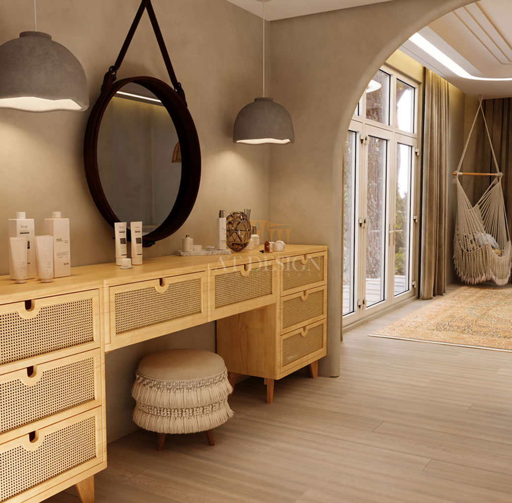 طراحی داخلی اتاق خواب مینیمال مدرن