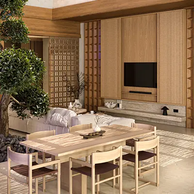 طراحی ورودی واحد لوکس لواسان