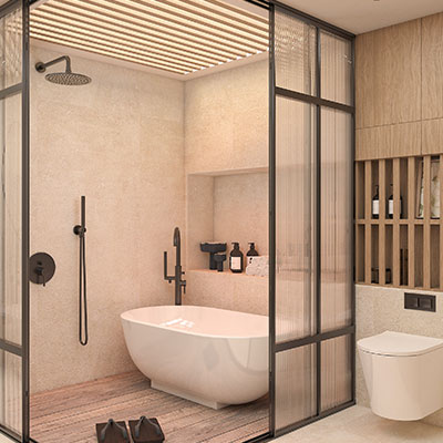 طراحی سرویس بهداشتی ژاپاندی