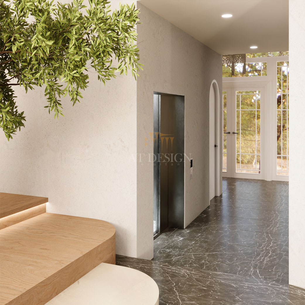 طراحی ورودی ویلای کردان