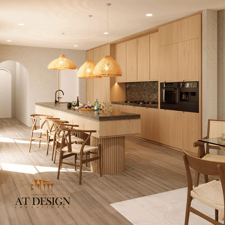 طراحی داخلی آشپزخانه
