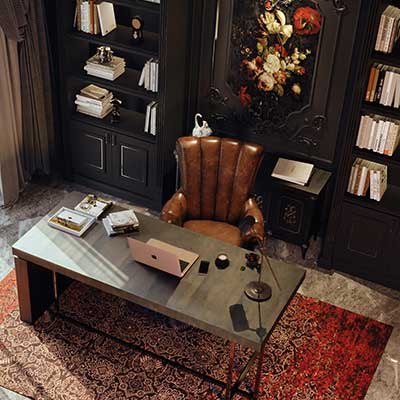 طراحی اتاق کار لوکس